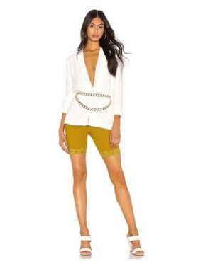 FREE PEOPLE Intimate Sz S Like New Harlow Lace Trim Bike Shorts in Hawaii Honey